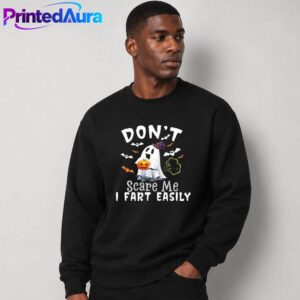 Don't Scare Me I Fart Easily Halloween T-Shirt 2