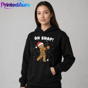 Oh Snap Gingerbread Golf T-Shirt 1