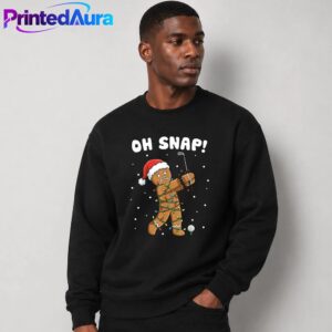 Oh Snap Gingerbread Golf T-Shirt 2