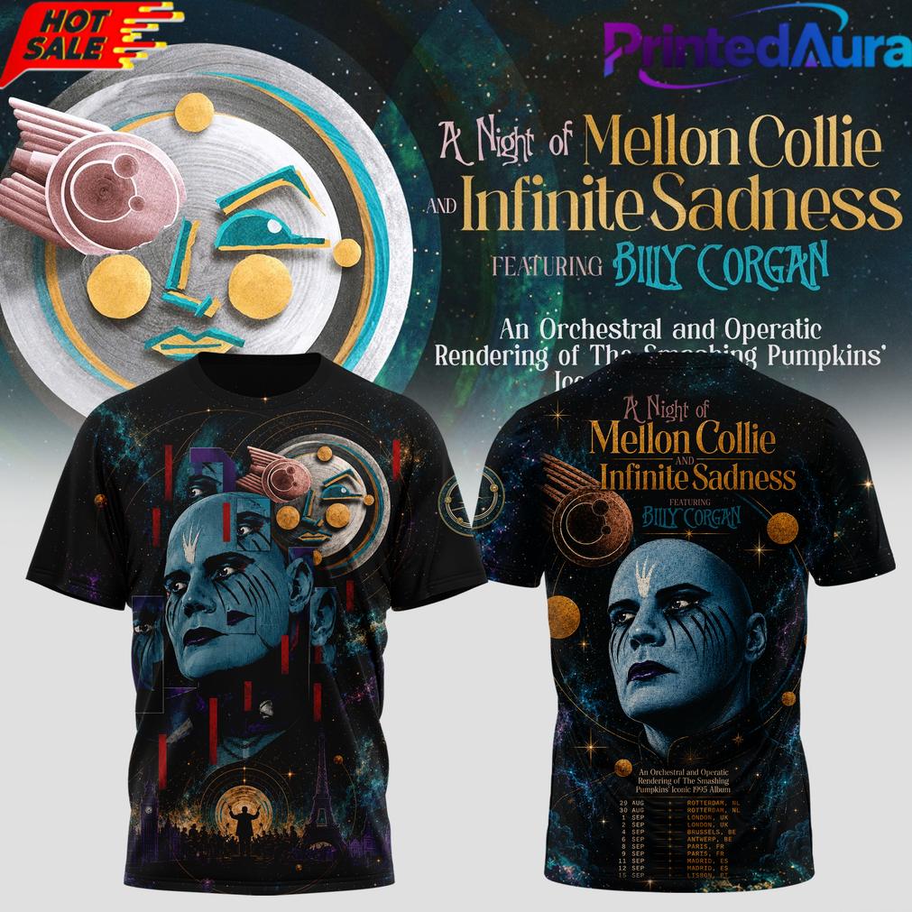 A Night of Mellon Collie and Infinite Sadness Limited 3D Tee A Night of Mellon Collie and Infinite Sadness Limited 3D Tee