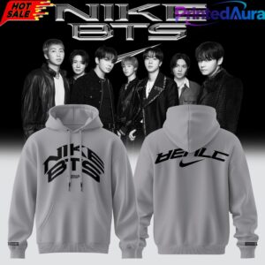 BTS Collection Grey Hoodie