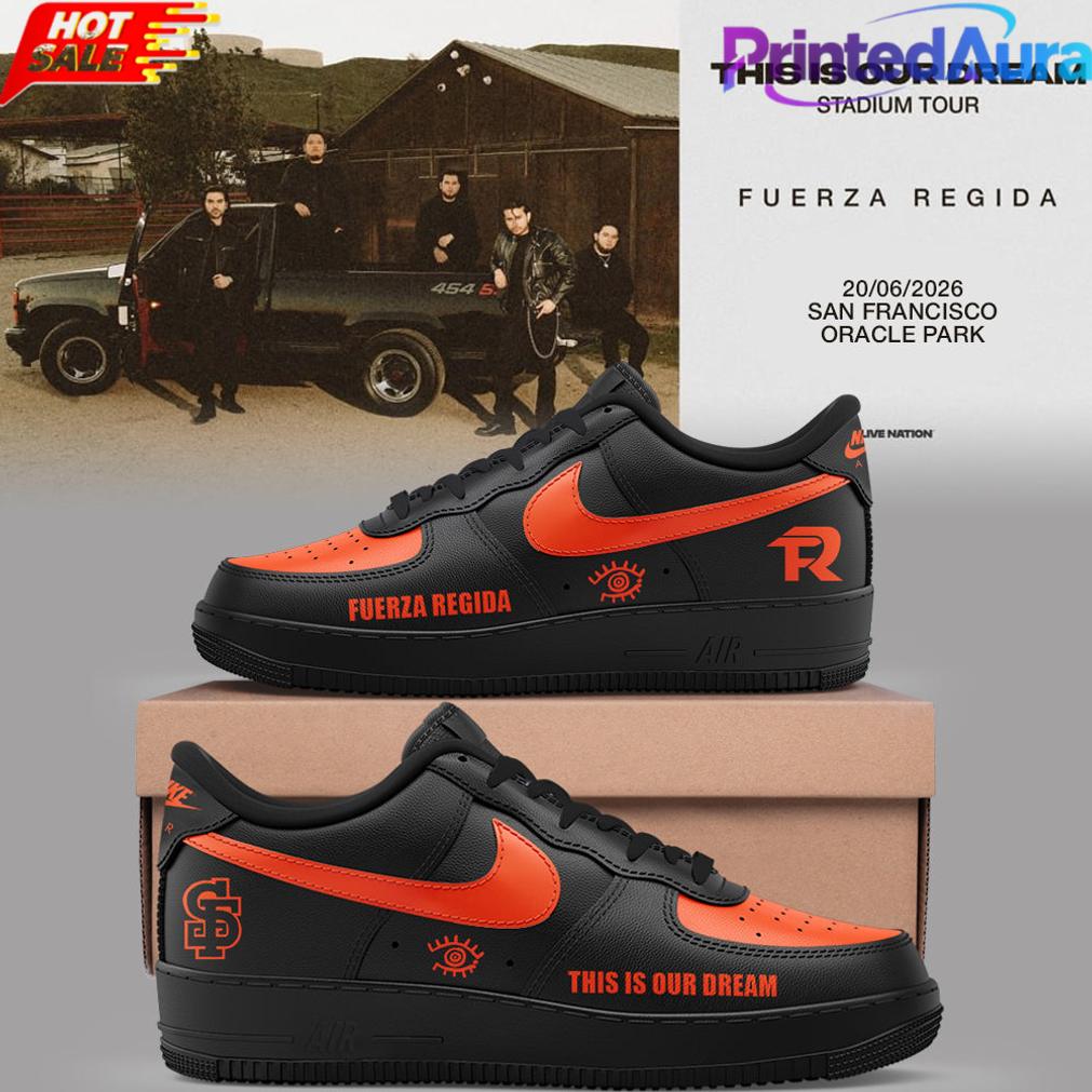 Fuerza Regida This Is Our Dream Stadium Tour 2026 At Petco Park AF1 Shoes Fuerza Regida This Is Our Dream Stadium Tour 2026 At Petco Park AF1 Shoes