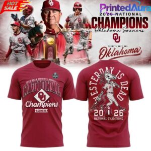 Oklahoma Sooners Hop On The Wagon Tee