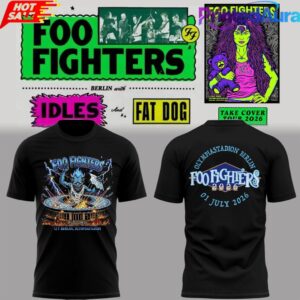 Foo Fighters 🎸🎤 “Take Cover Tour 2026” T-Shirt