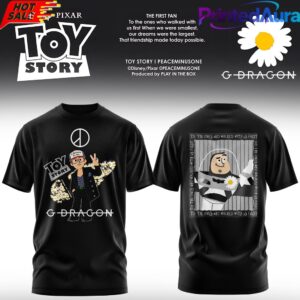 G-Dragon × Toy Story 5 Buzz Lightyear Daisy Graphic Tee