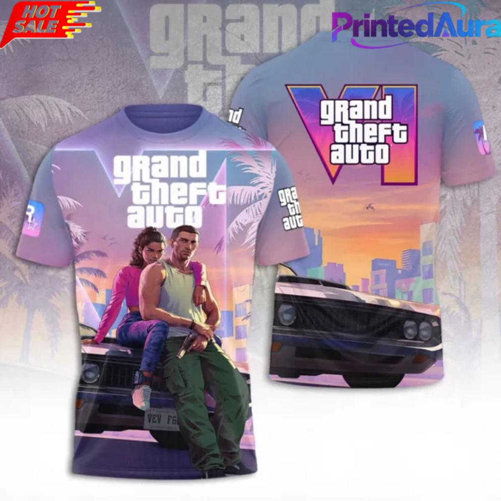 Limited Edition Grand Theft Auto VI T-Shirt Limited Edition Grand Theft Auto VI T-Shirt