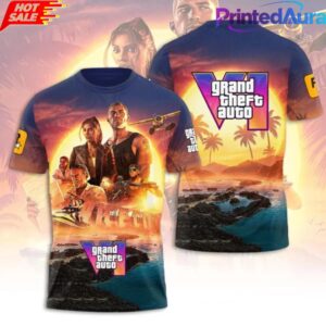 Limited Edition Grand Theft Auto VI T-Shirt 1 Limited Edition Grand Theft Auto VI T-Shirt 1