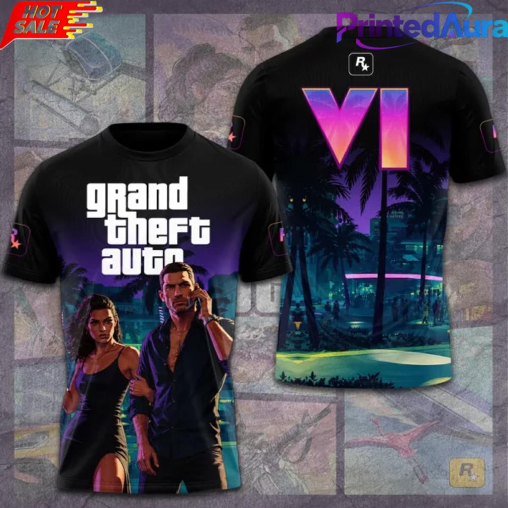 Limited Edition Grand Theft Auto VI T-Shirt Limited Edition Grand Theft Auto VI T-Shirt