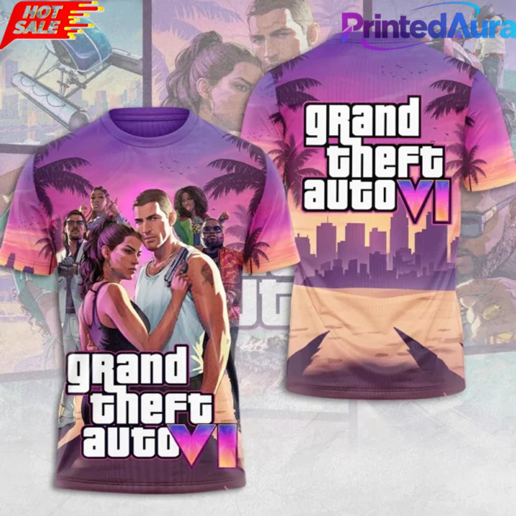 Limited Edition Grand Theft Auto VI T-Shirt Limited Edition Grand Theft Auto VI T-Shirt