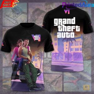 Limited Edition Grand Theft Auto VI T-Shirt 5 Limited Edition Grand Theft Auto VI T-Shirt 5