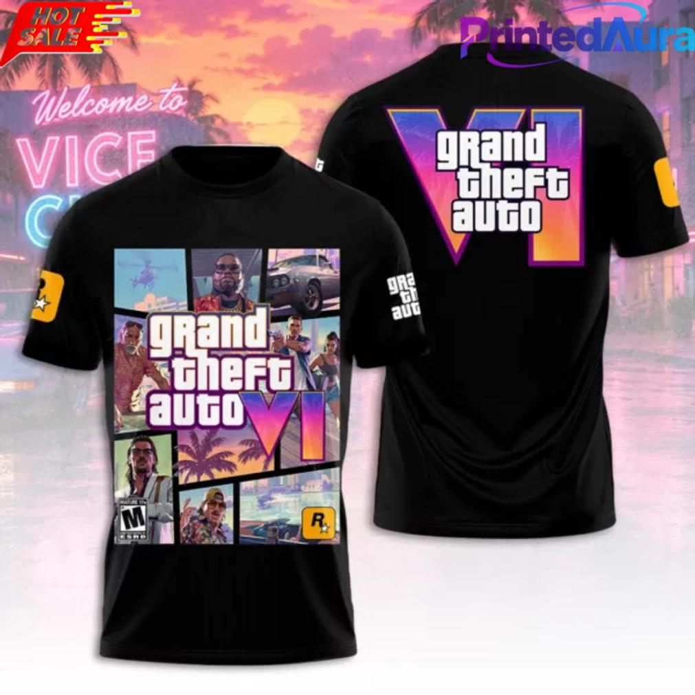 Limited Edition Grand Theft Auto VI T-Shirt Limited Edition Grand Theft Auto VI T-Shirt
