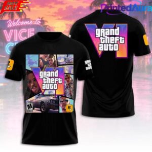 Limited Edition Grand Theft Auto VI T-Shirt 7 Limited Edition Grand Theft Auto VI T-Shirt 7