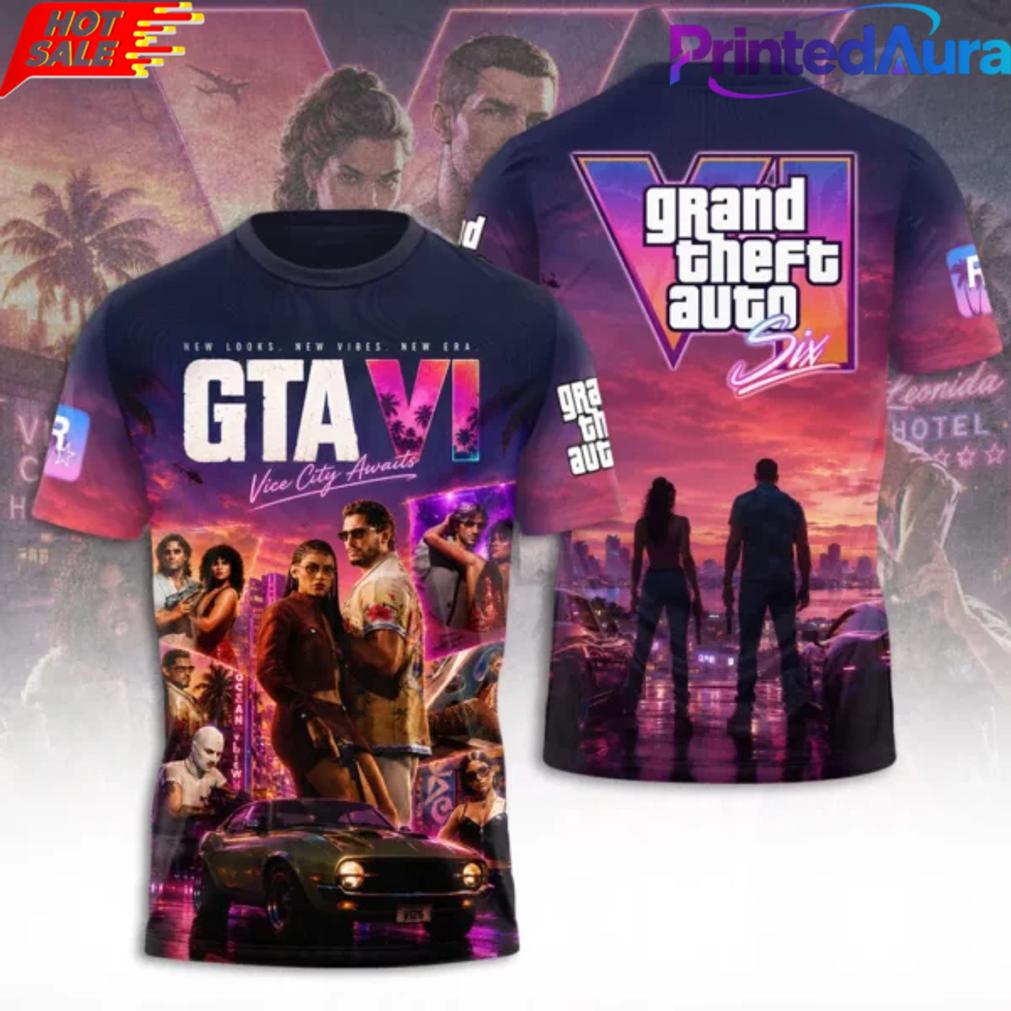 Limited Edition Grand Theft Auto VI T-Shirt Limited Edition Grand Theft Auto VI T-Shirt