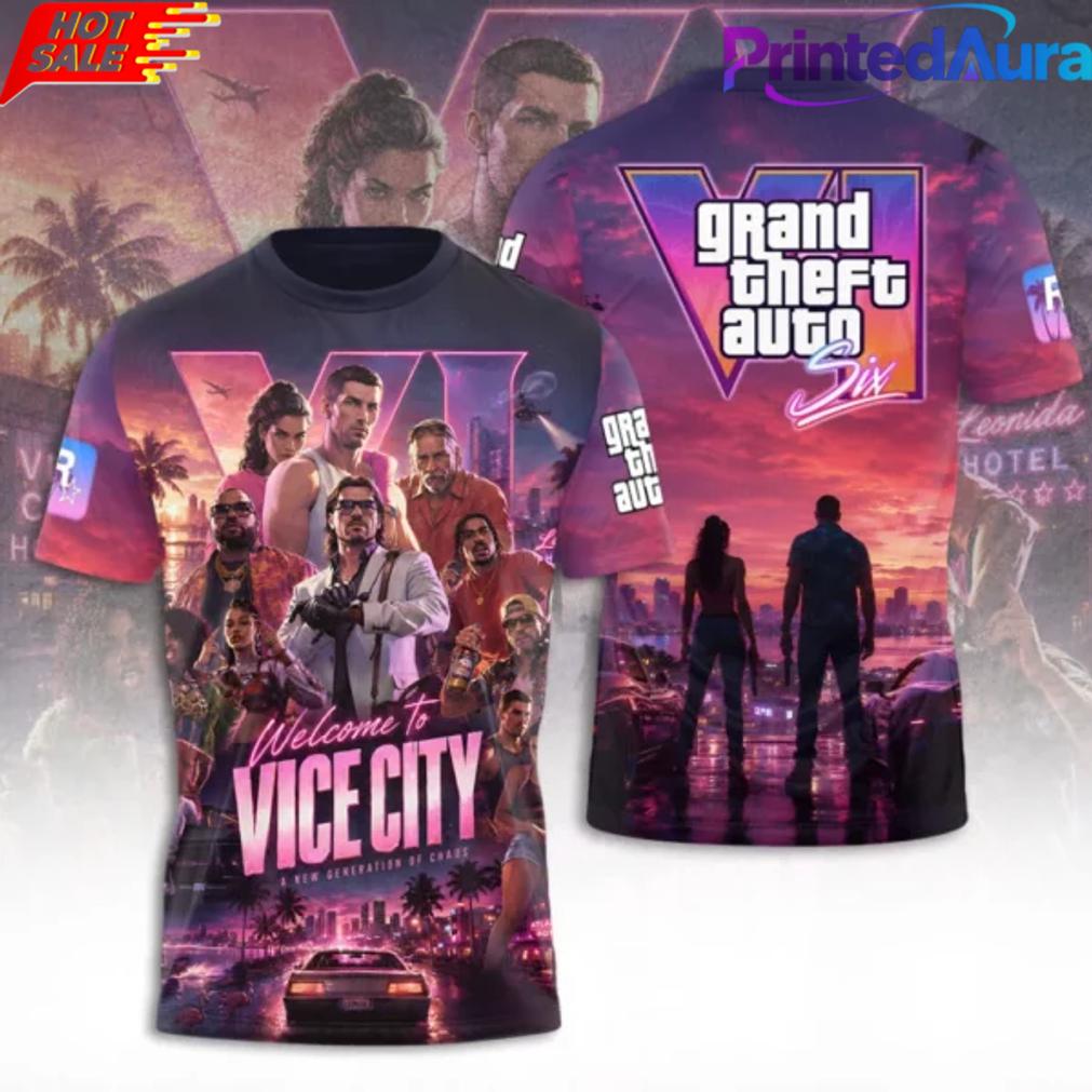 Limited Edition Grand Theft Auto VI T-Shirt Limited Edition Grand Theft Auto VI T-Shirt