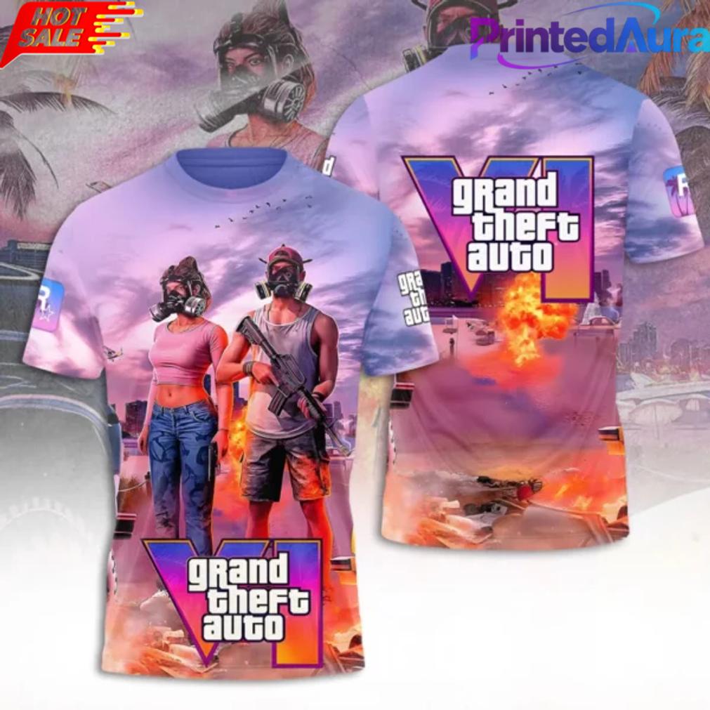 Limited Edition Grand Theft Auto VI T-Shirt Limited Edition Grand Theft Auto VI T-Shirt