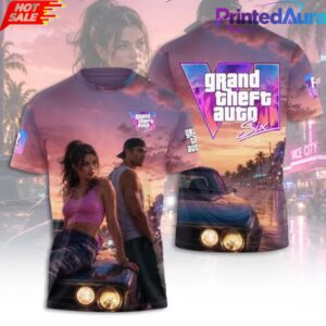 Limited Edition Grand Theft Auto VI T-Shirt 11 Limited Edition Grand Theft Auto VI T-Shirt 11