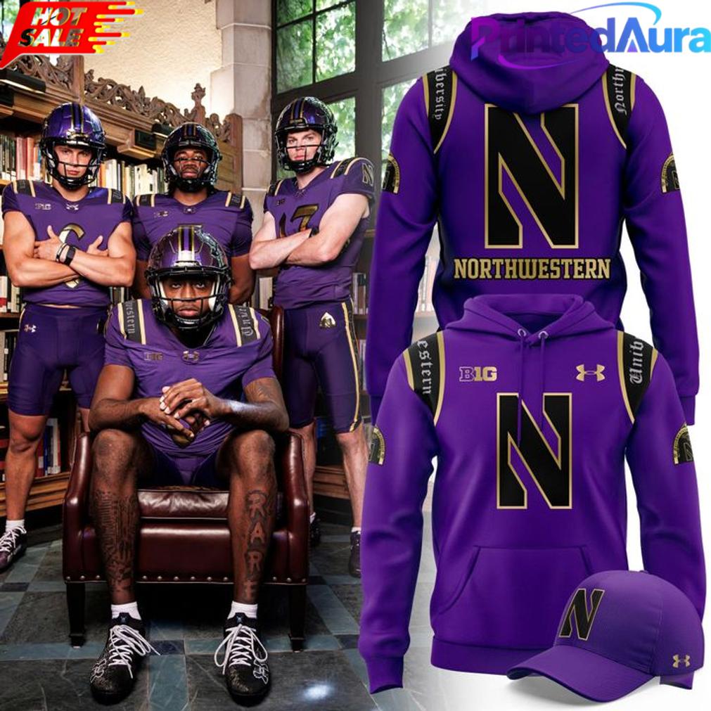 Northwestern Wildcats Football New 2026 Hoodie Northwestern Wildcats Football New 2026 Hoodie