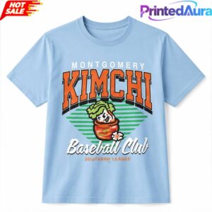 2026 Montgomery Biscuits Montgomery Kimchi Baseball Club Tee