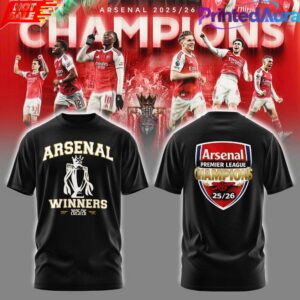 ’26 Arsenal Premier League Champions Gunners Shirt