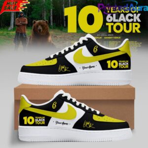 6LACK 10 Years of 6LACK World Tour Custom AF1 Sneaker