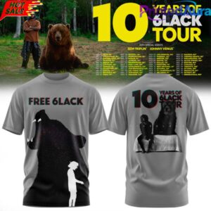 6LACK 10 Years of 6LACK World Tour Tee
