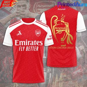 Arsenal 2X EPL UCL Champions 25-26 Shirt