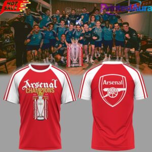 Arsenal Premier League Champions 2025-2026 T-Shirt