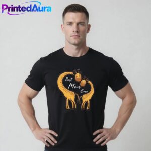 Best Mom Ever Giraffe Lover T-Shirt