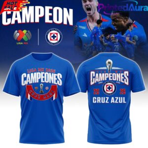 Cruz Azul La Dcima Liga MX 2026 Tee