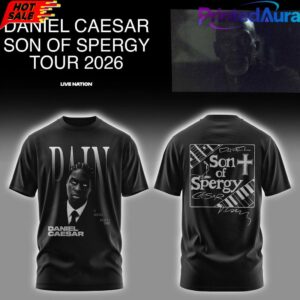 Daniel Caesar Son of Spergy Tour 2026 Shirt