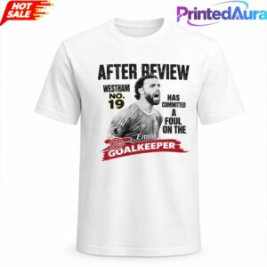 David Raya After Review Westham No 19 Goalkeeper Tee