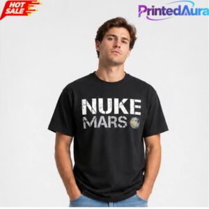 Elon Musk Nuke Mars Tee 1