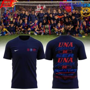 FC Barcelona 2025-26 La Liga Champions Celebration Shirt
