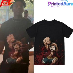 IShowSpeed Luffy Shirt In Portland