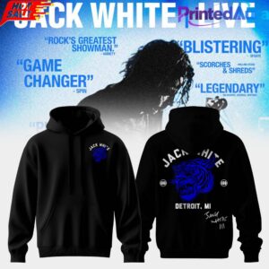 Jack White Live No Name Tour 2026 Special Hoodie