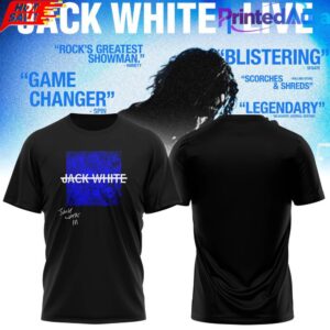Jack White Live No Name Tour 2026 T-Shirt