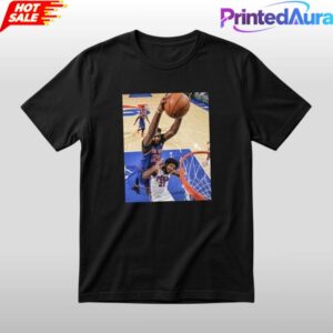 Joel Embiid Mitchell Robinson Dunking Shirt