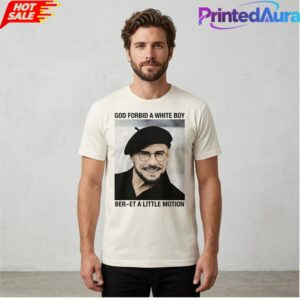 John Travolta God Forbid A White Boy Ber et A Little Motion Tee 1