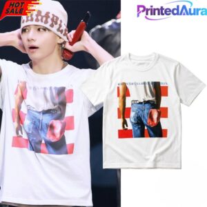 Jungkook BTS World Tour Arirang Bruce Springsteen Shirt
