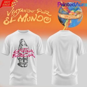Karol G Viajando Por El Mundo Tropitour Shirt