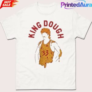 King Dough Larry Bird Pizza 33 Basketball T-Shirt