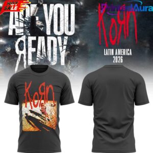 Korn Latin America Tour 2026 Shirt