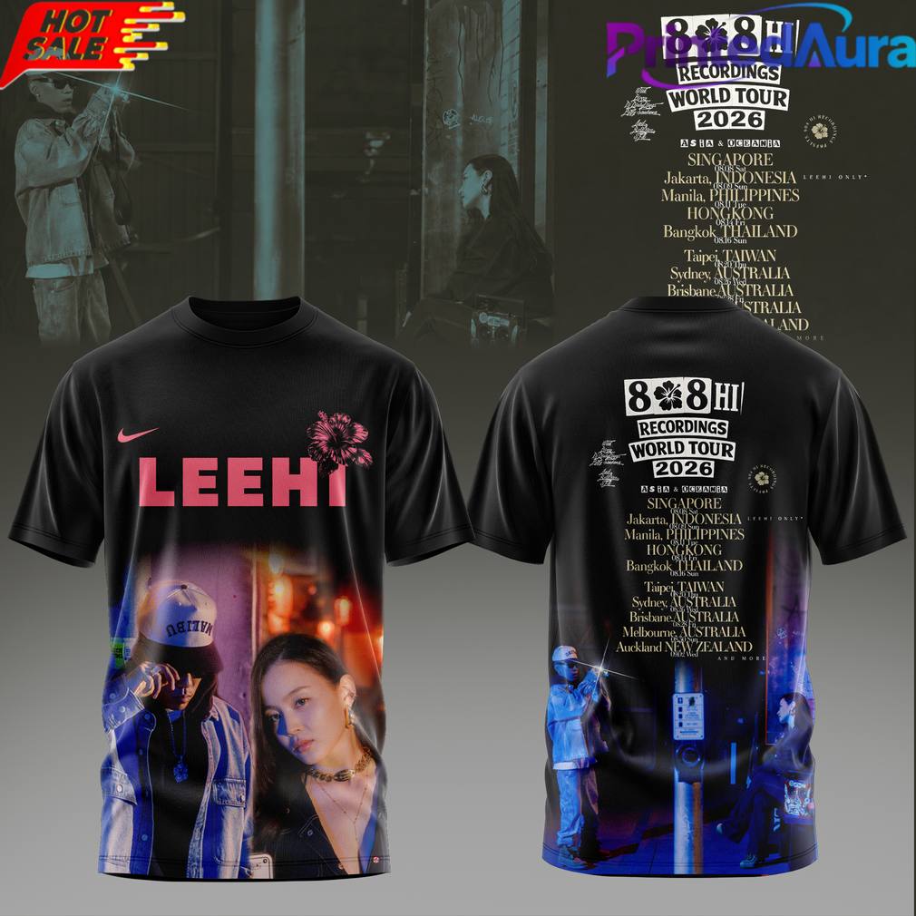 LeeHi x Dok2 808 HI Recordings World Tour 2026 Shirt - Premium