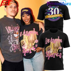 Los Angeles Sparks 2026 New Black Shirt