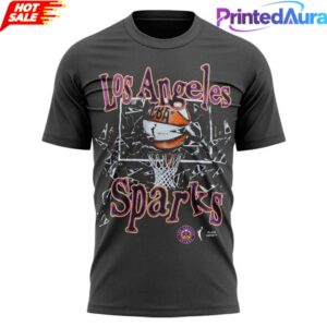 Los Angeles Sparks 2026 New Grey Shirt 1
