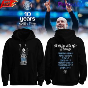 Man City Thank you Pep Game Changer History Make Hoodie