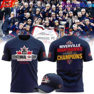 Niverville Nighthawks 2026 Centennial Cup Champions Shirt