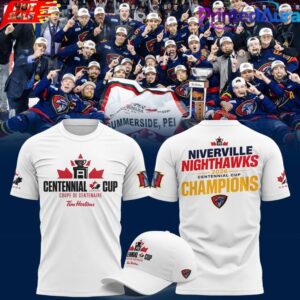 Niverville Nighthawks 2026 Centennial Cup Champions Shirt 1