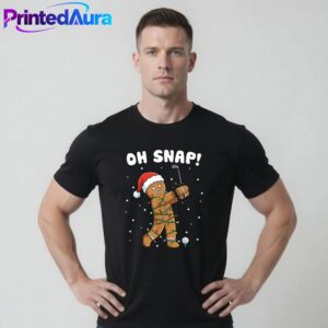 Oh Snap Gingerbread Golf T-Shirt
