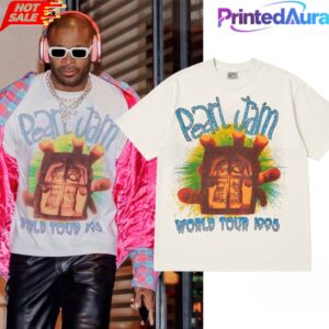 PJ Tucker Pearl Jam 1995 World Tour Shirt